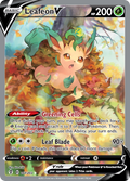 Leafeon V #167 · Evolving Skies · Rare Ultra (NM)
