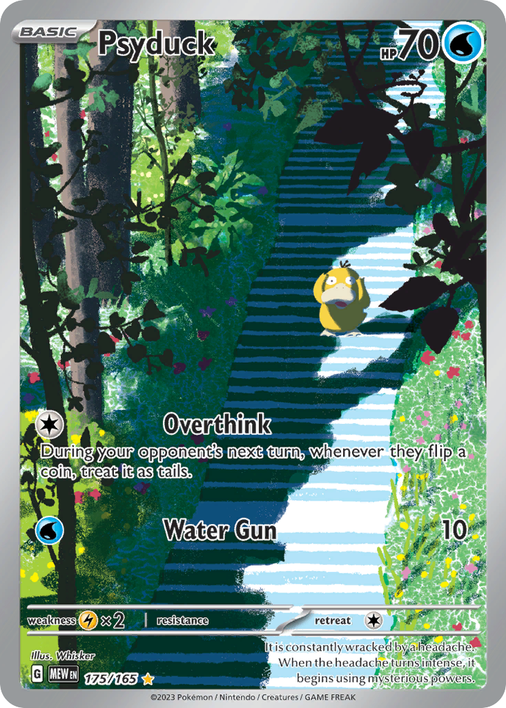 Psyduck #175 · 151 · Illustration Rare (NM)