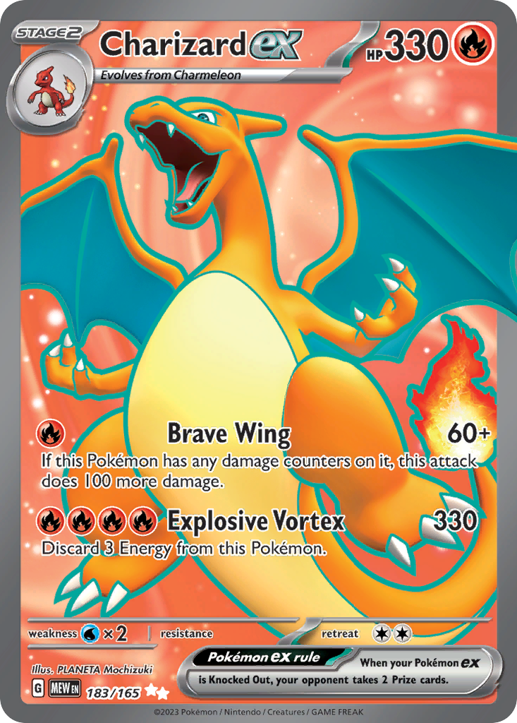 Charizard ex #183 · 151 · Ultra Rare (NM)