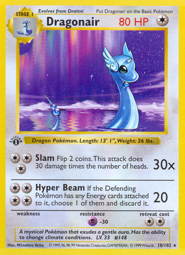 Dragonair #18 · Base · Rare (NM)