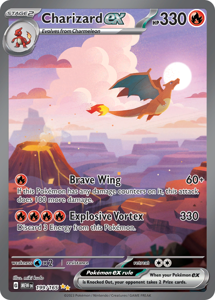 Charizard ex #199 · 151 · PSA 10