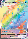 Gyarados VMAX #207 · Evolving Skies · Rare Rainbow (NM)