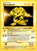 Electabuzz #20 · Base · Rare (NM)