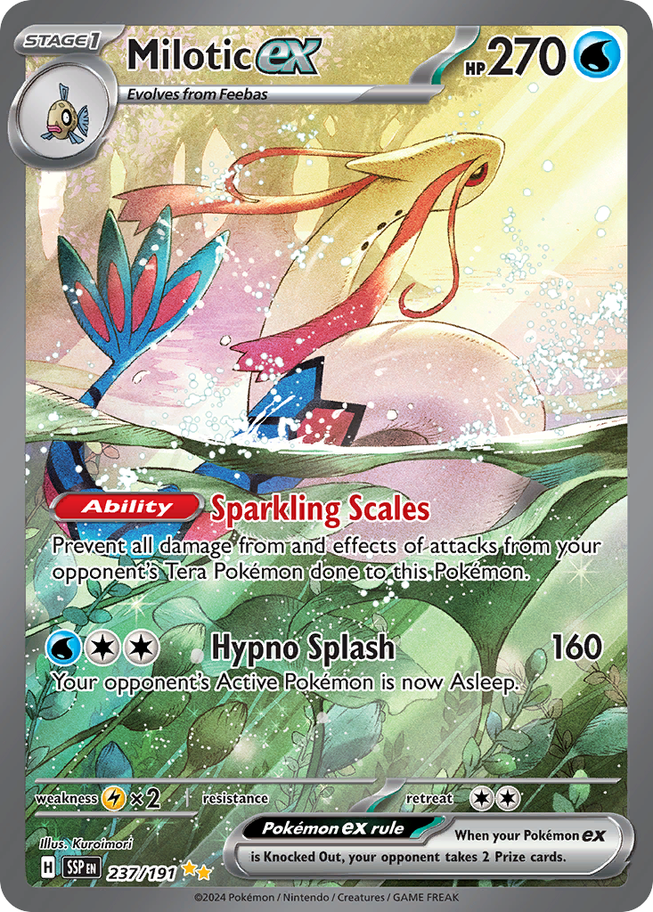 Milotic ex #237 · Surging Sparks · Special Illustration Rare (NM)