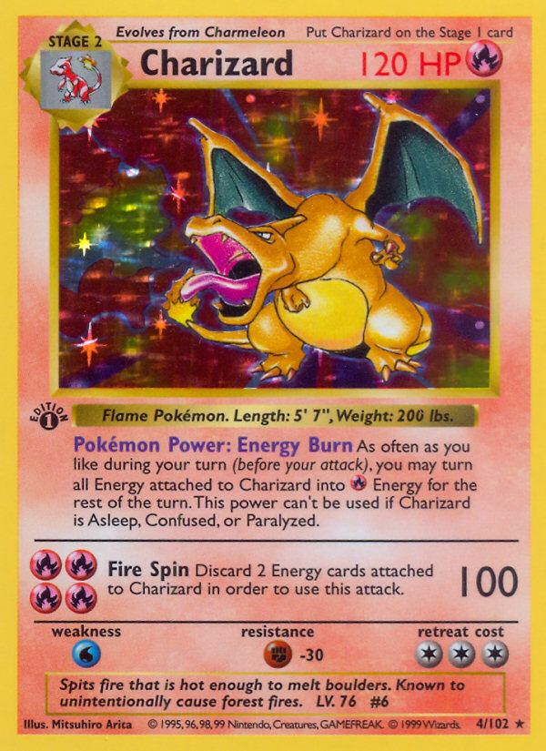 Charizard #4 · Base Set · Holo Rare (NM)